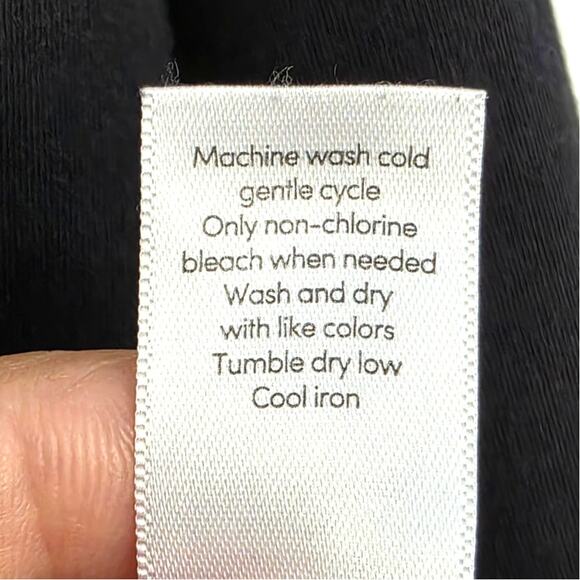 Athleta Modern Crewneck Long Sleeve Sweatshirt Black Size Small - Picture 6 of 9